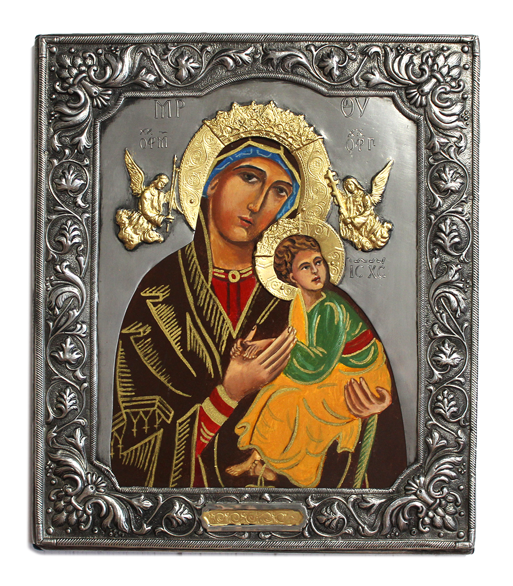 Ikona malowana Matka Boska Nieustającej Pomocy 26,5x31 