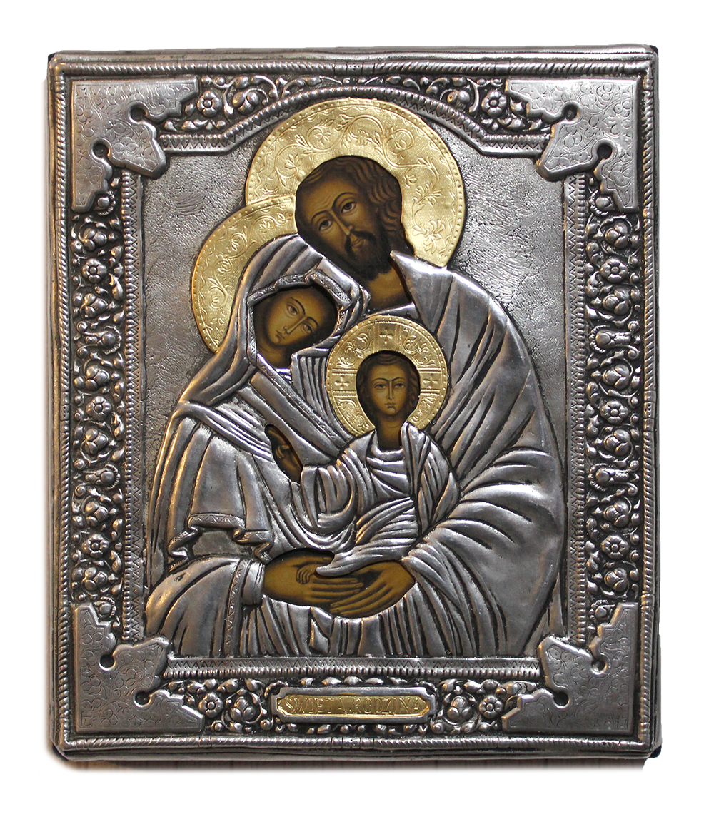 Ikona Święta Rodzina 17,5x20,5