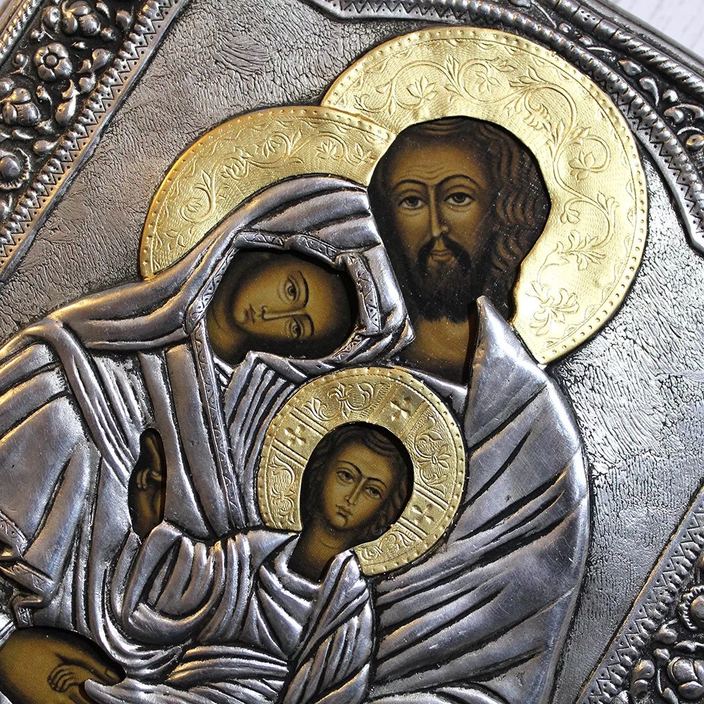 Ikona Święta Rodzina 17,5x20,5