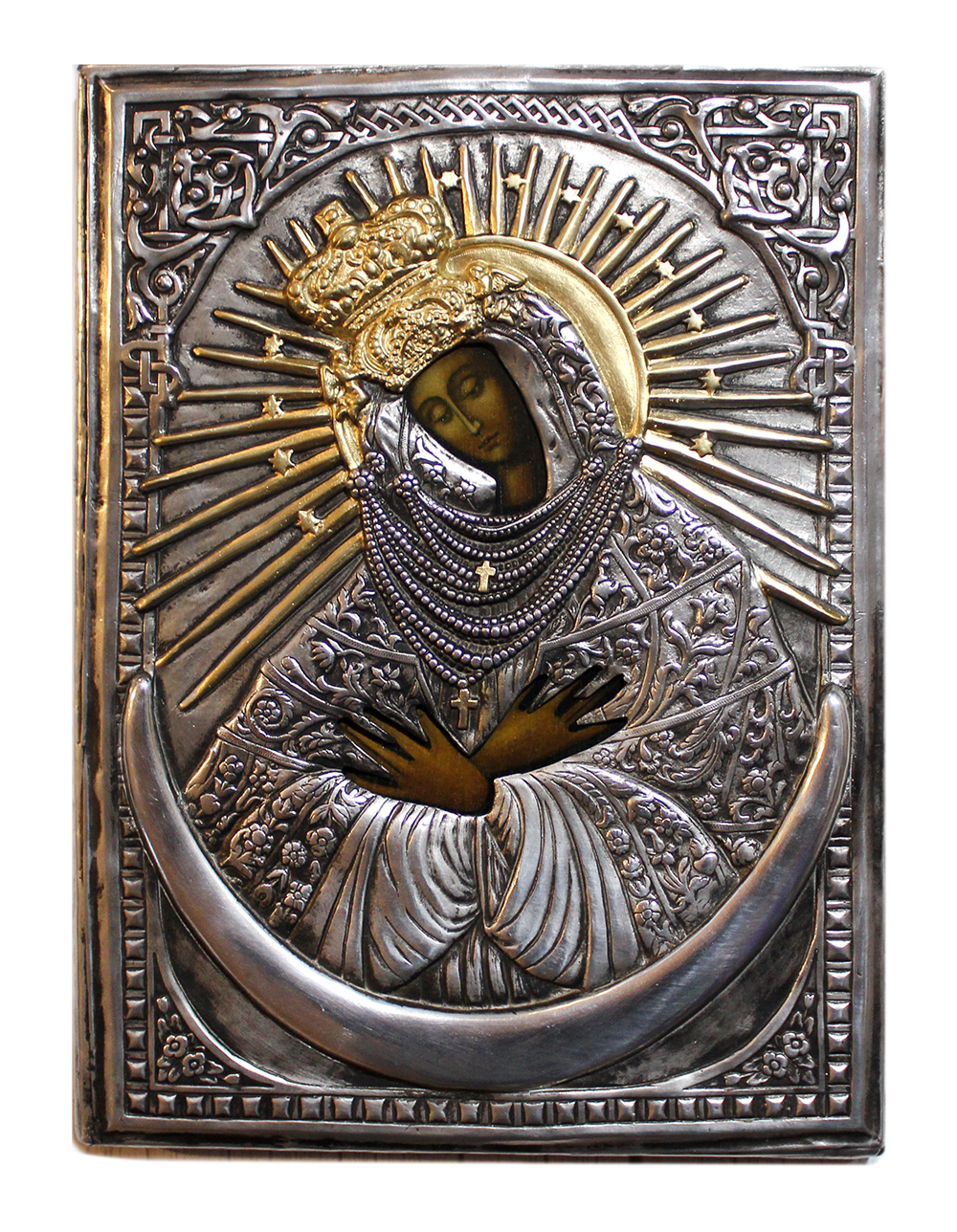 Ikona Matka Boska Ostrobramska 24x32