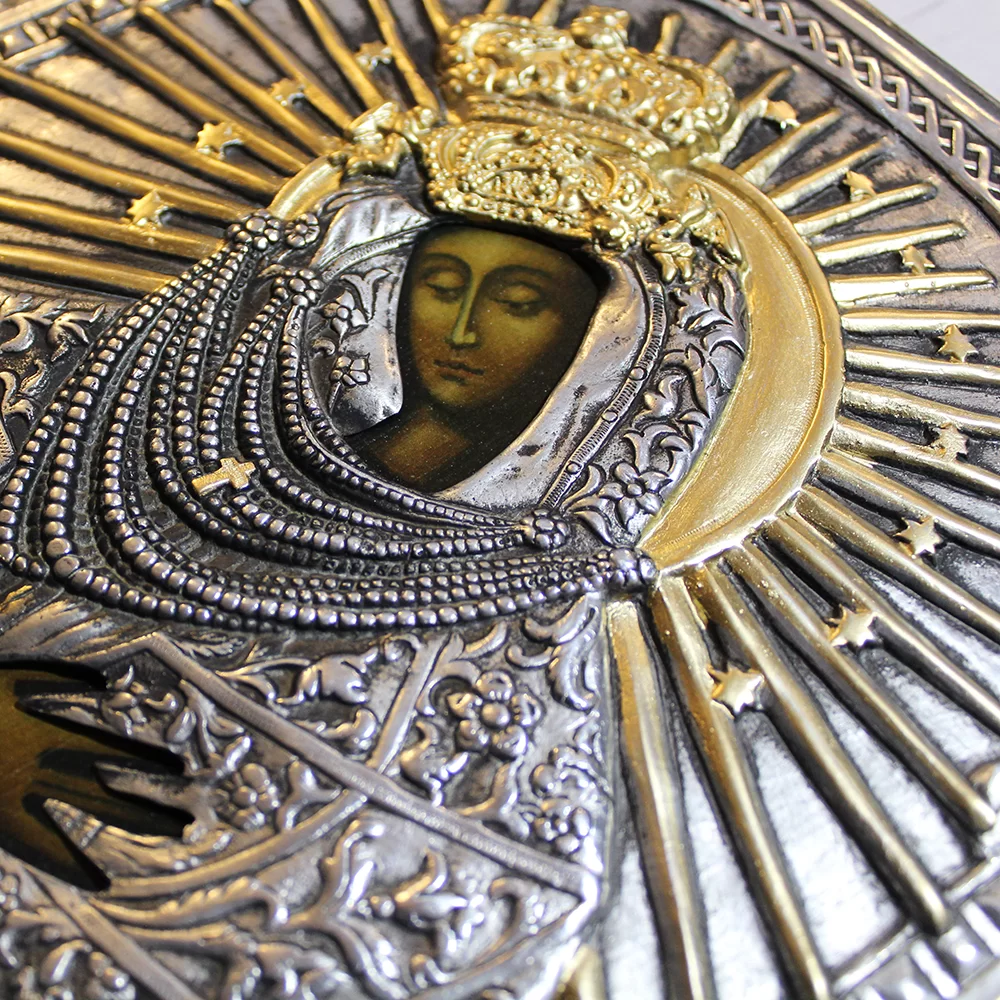 Ikona Matka Boska Ostrobramska 24x32