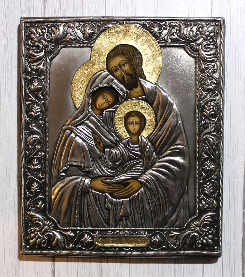 Ikona Święta Rodzina 26x31