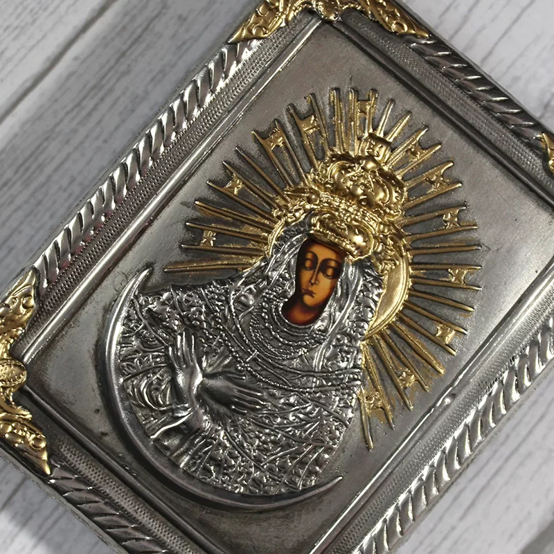 Ikona Matka Boska Ostrobramska 8x10,5 