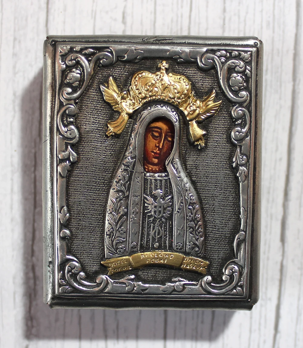 Ikona Matka Boska Licheńska 5,5x7 