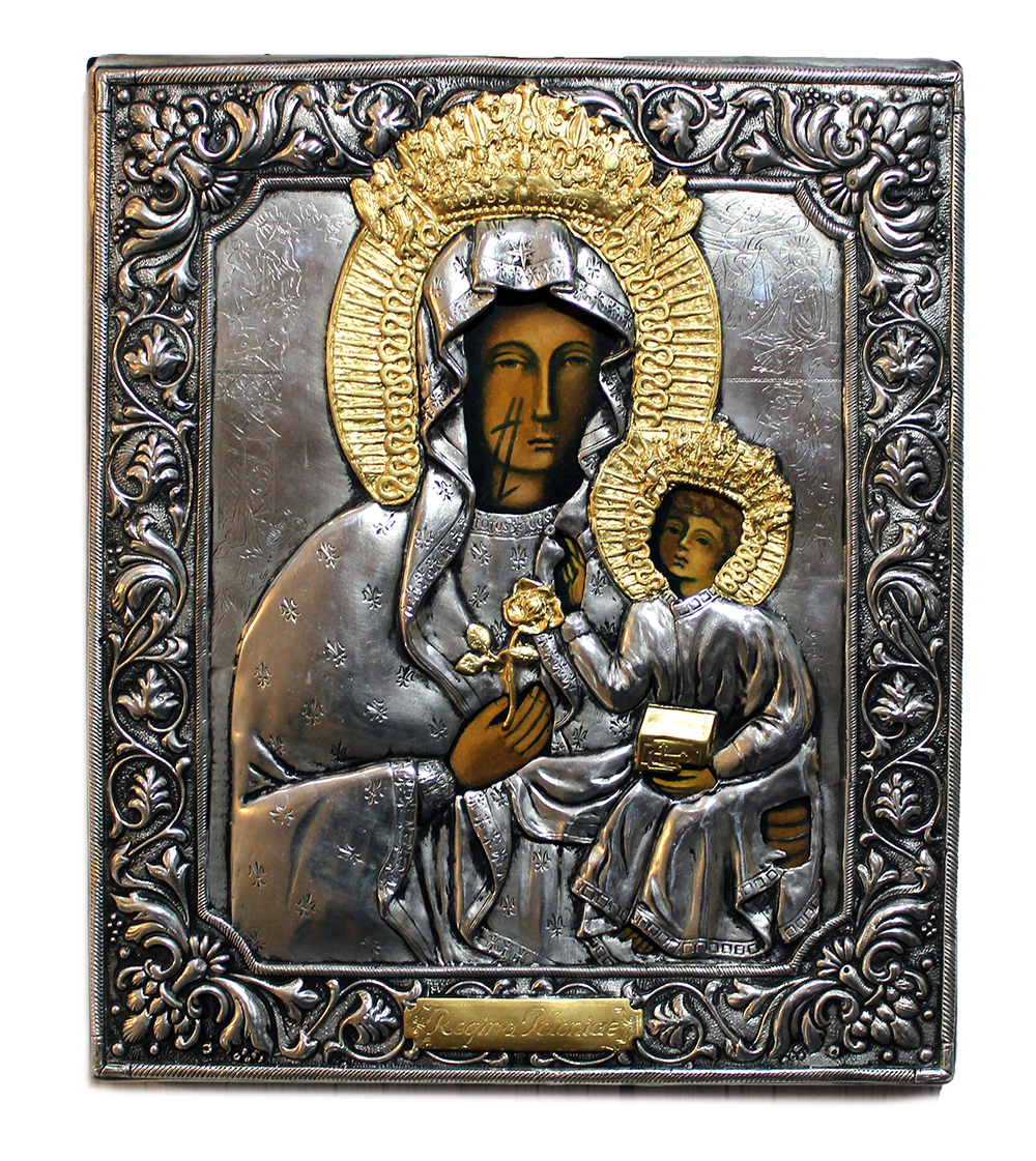 Ikona Matka Boska Częstochowska 26,5x31 