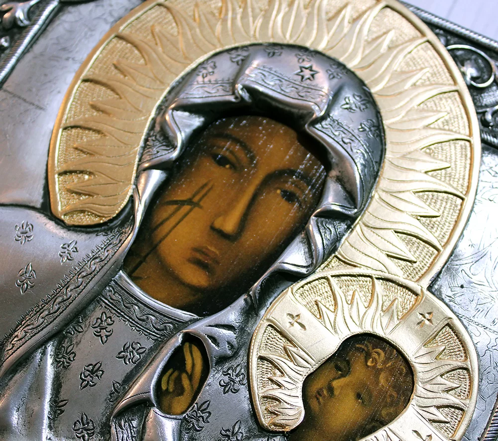 Obraz Matka Boska Częstochowska 26x30,5