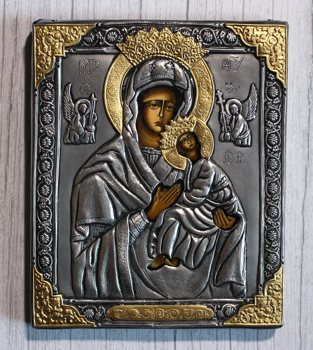 Ikona Matka Boska Nieustającej Pomocy 14x17,5