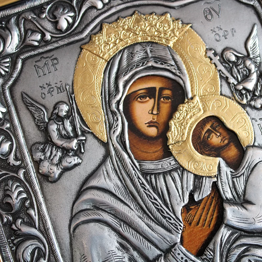 Ikona Matka Boska Nieustającej Pomocy 21,5 x 26 w ramce