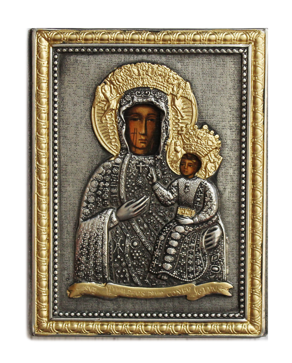 Mini ikona Matka Boska Częstochowska 9x11,5
