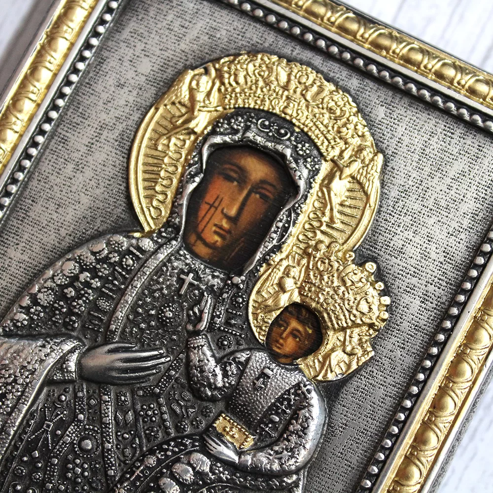 Mini ikona Matka Boska Częstochowska 9x11,5