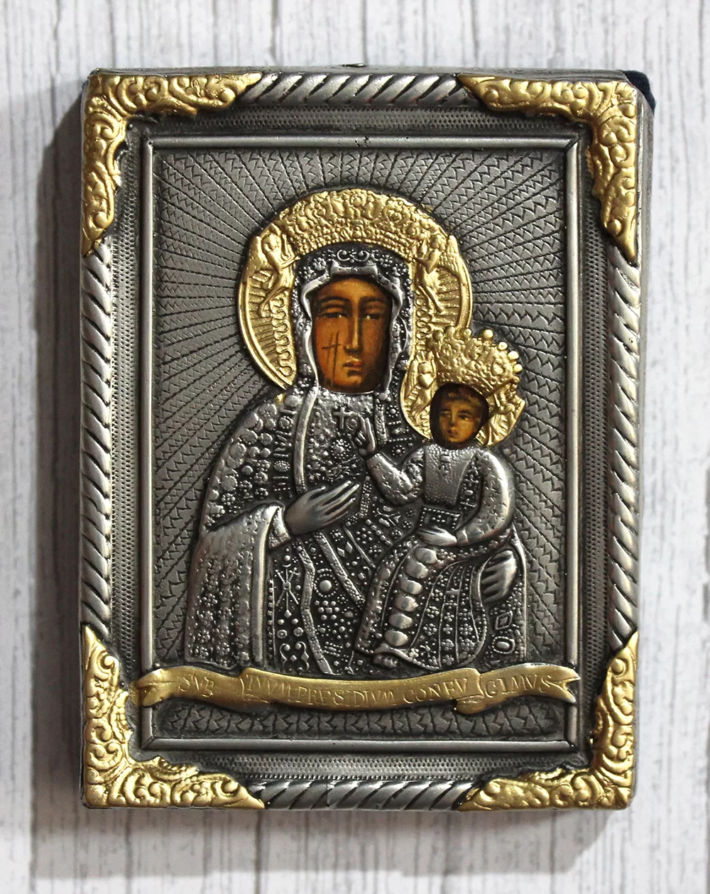 Mini ikona Matka Boska Częstochowska 8x10