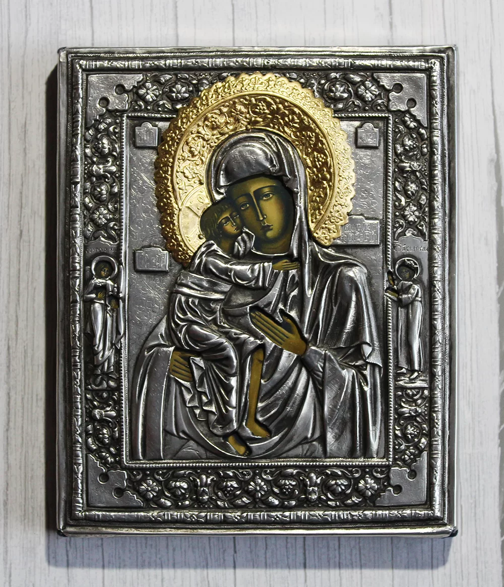 Ikona obraz Matka Boska Eleusa 18x22