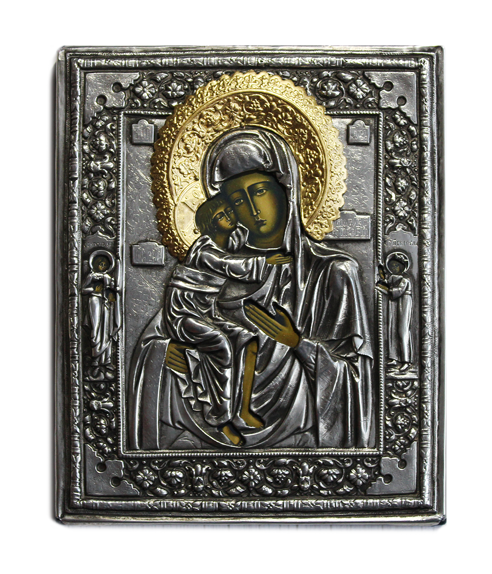 Ikona obraz Matka Boska Eleusa 18x22