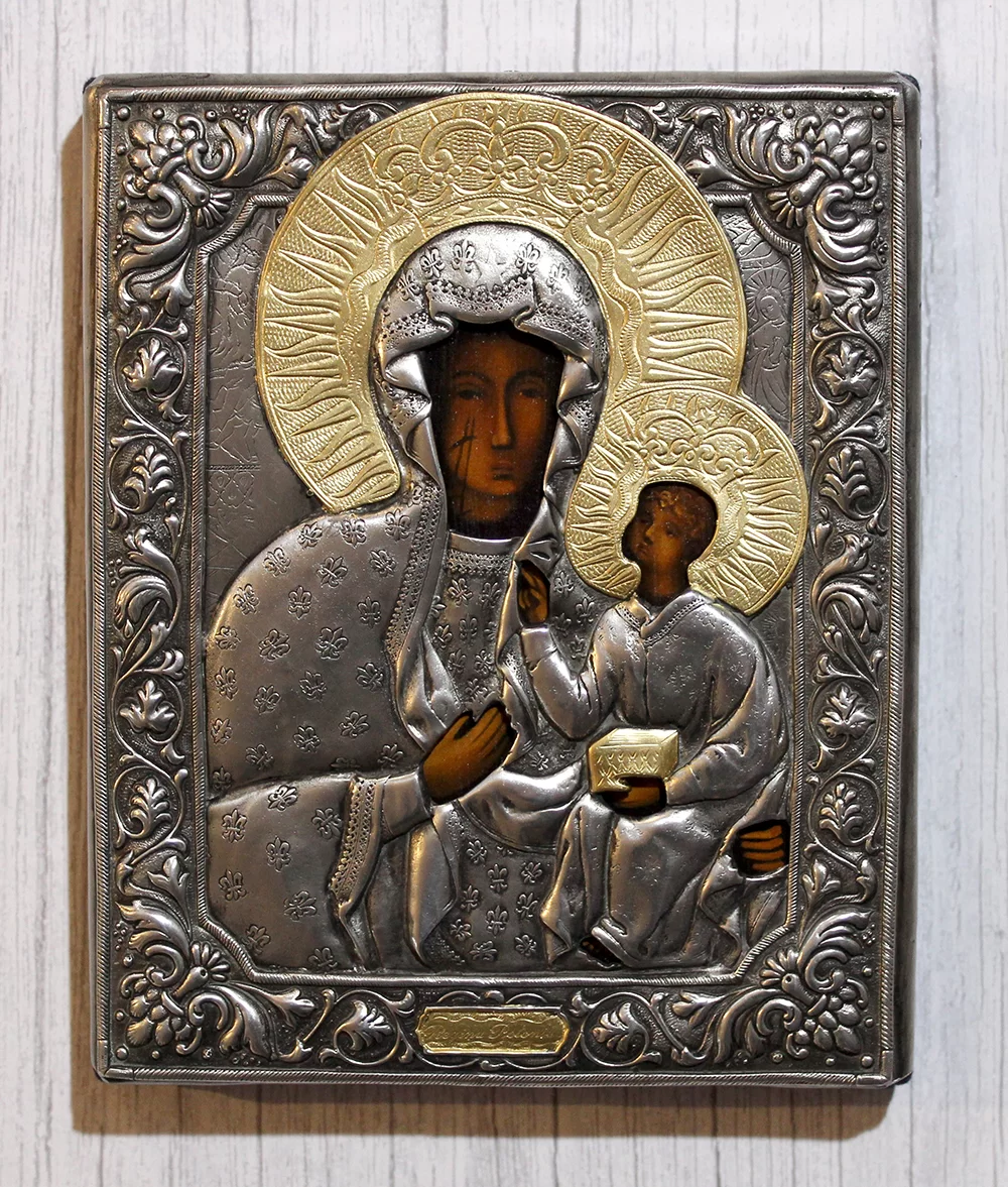 Ikona Matka Boska Częstochowska 16,5x20