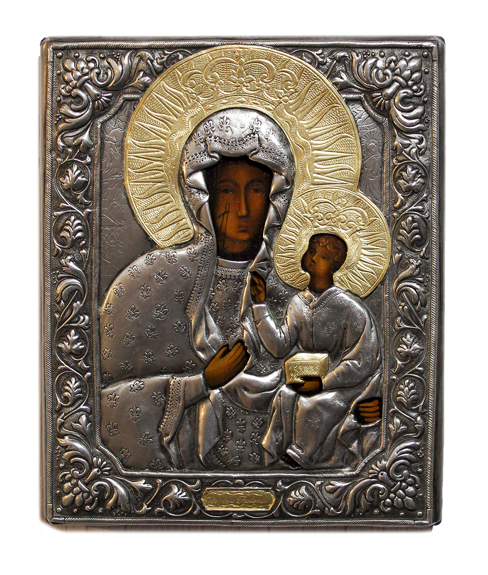 Ikona Matka Boska Częstochowska 16,5x20