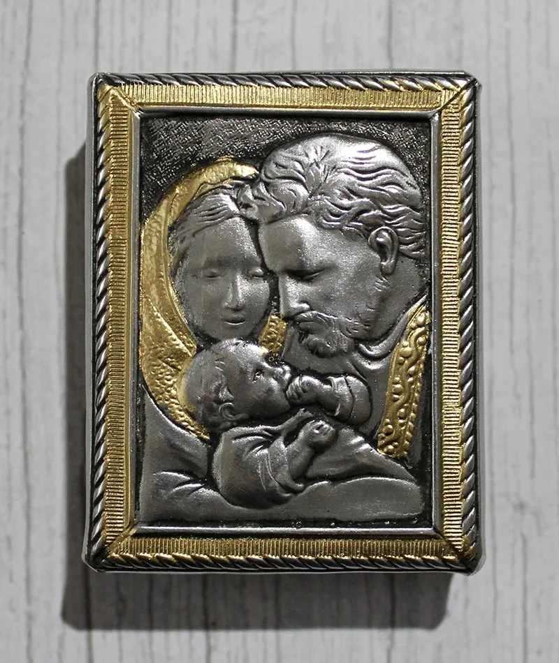 Mini ikona Święta Rodzina 5x6,5