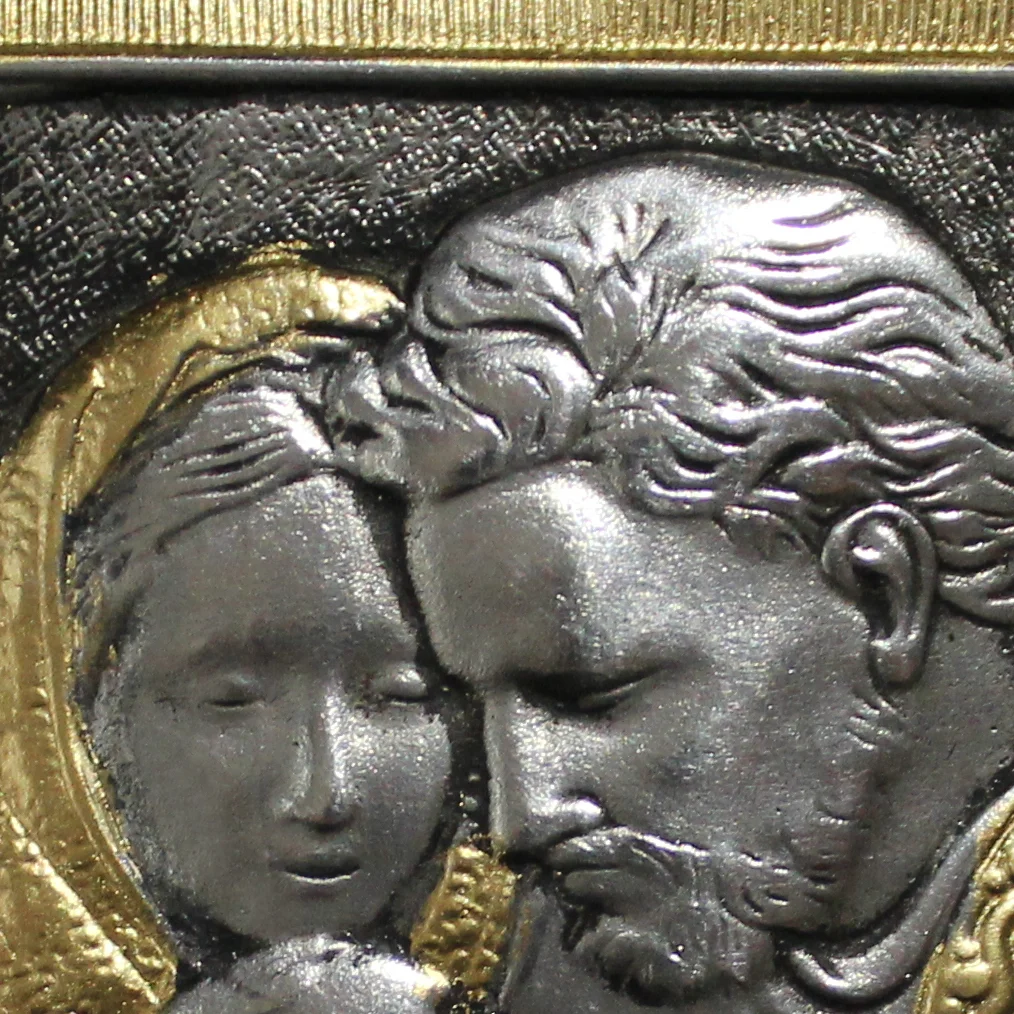 Mini ikona Święta Rodzina 5x6,5