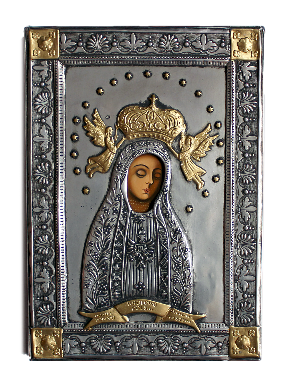 Ikona Matka Boska Licheńska 19,5x27,5