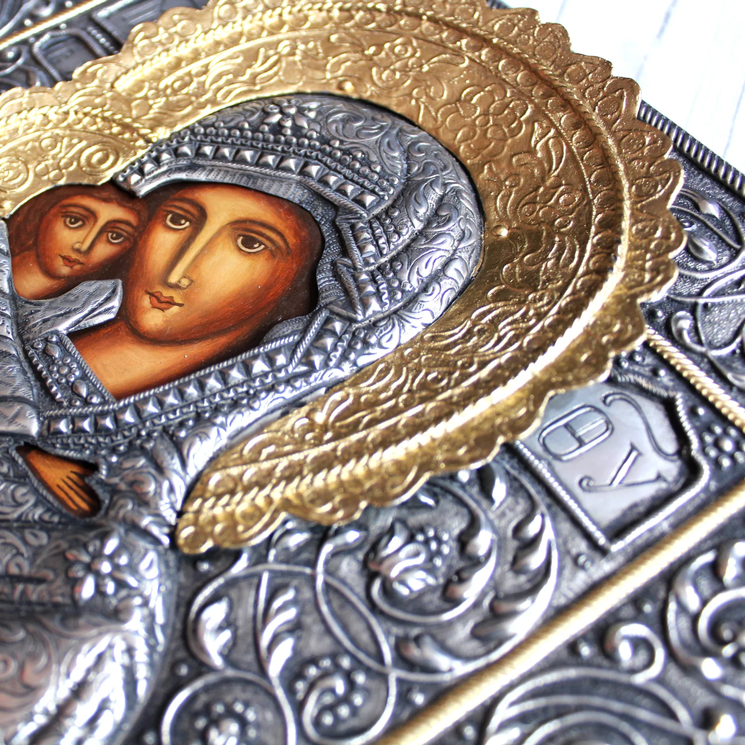 Ikona Matka Boska Włodzimierska 26,5x31 