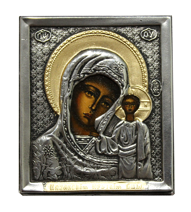 Mini ikona Matka Boska Kazańska 6x7