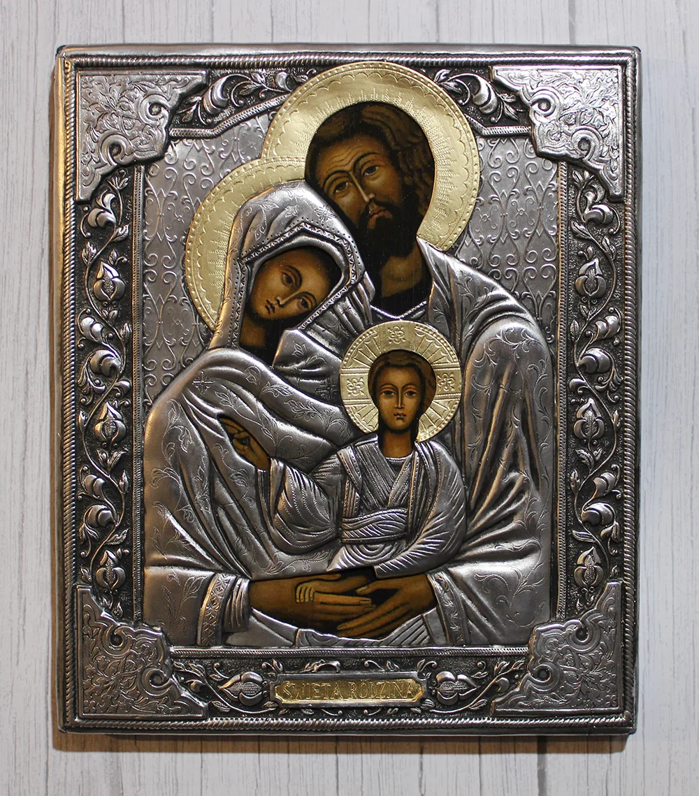 Ikona Święta Rodzina 25x29,5