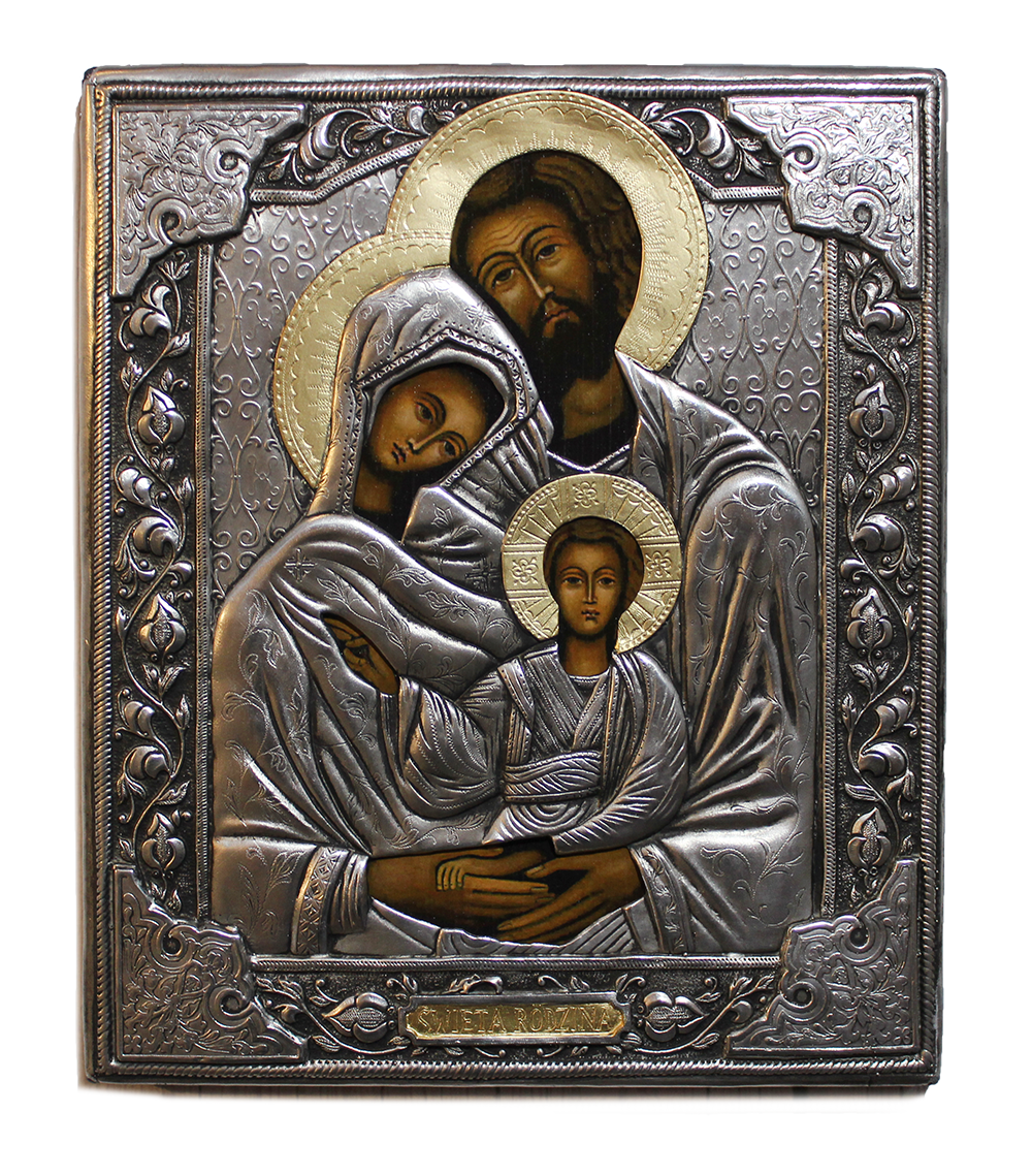 Ikona Święta Rodzina 25x29,5