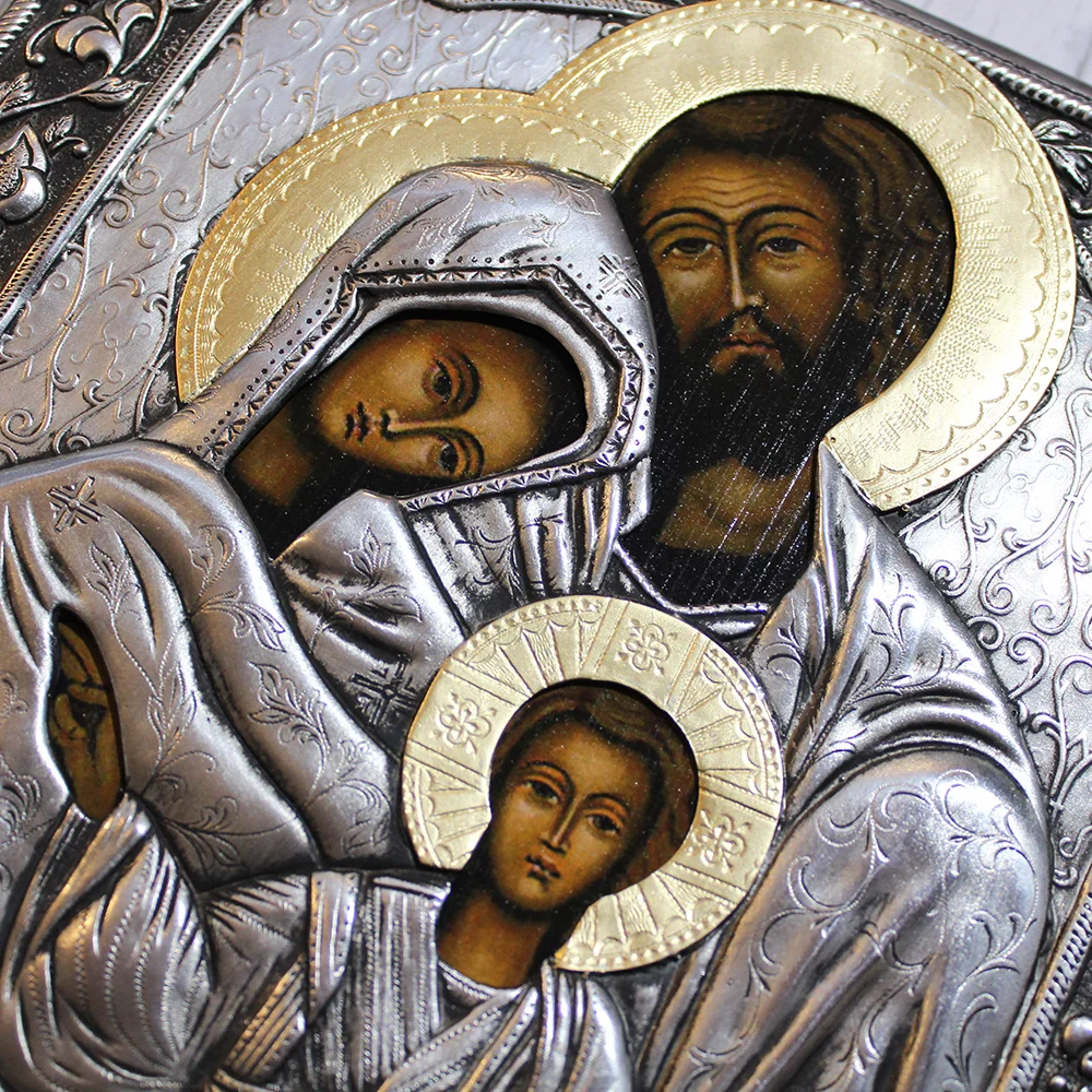 Ikona Święta Rodzina 25x29,5