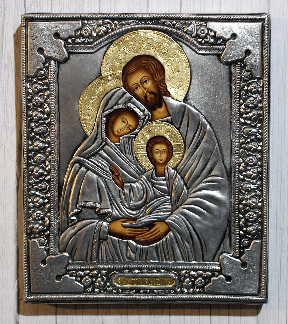 Ikona Święta Rodzina 19,5x23