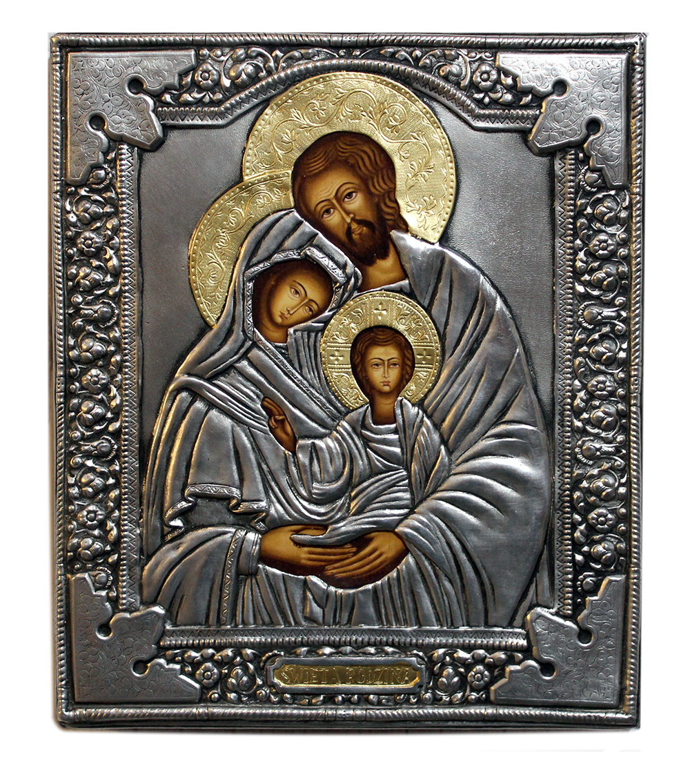 Ikona Święta Rodzina 19,5x23