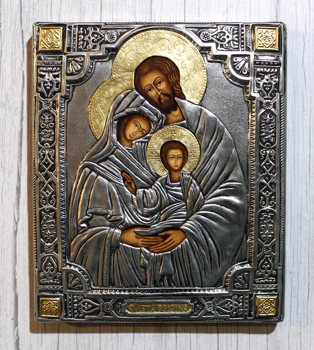 Ikona Święta Rodzina 19x23cm