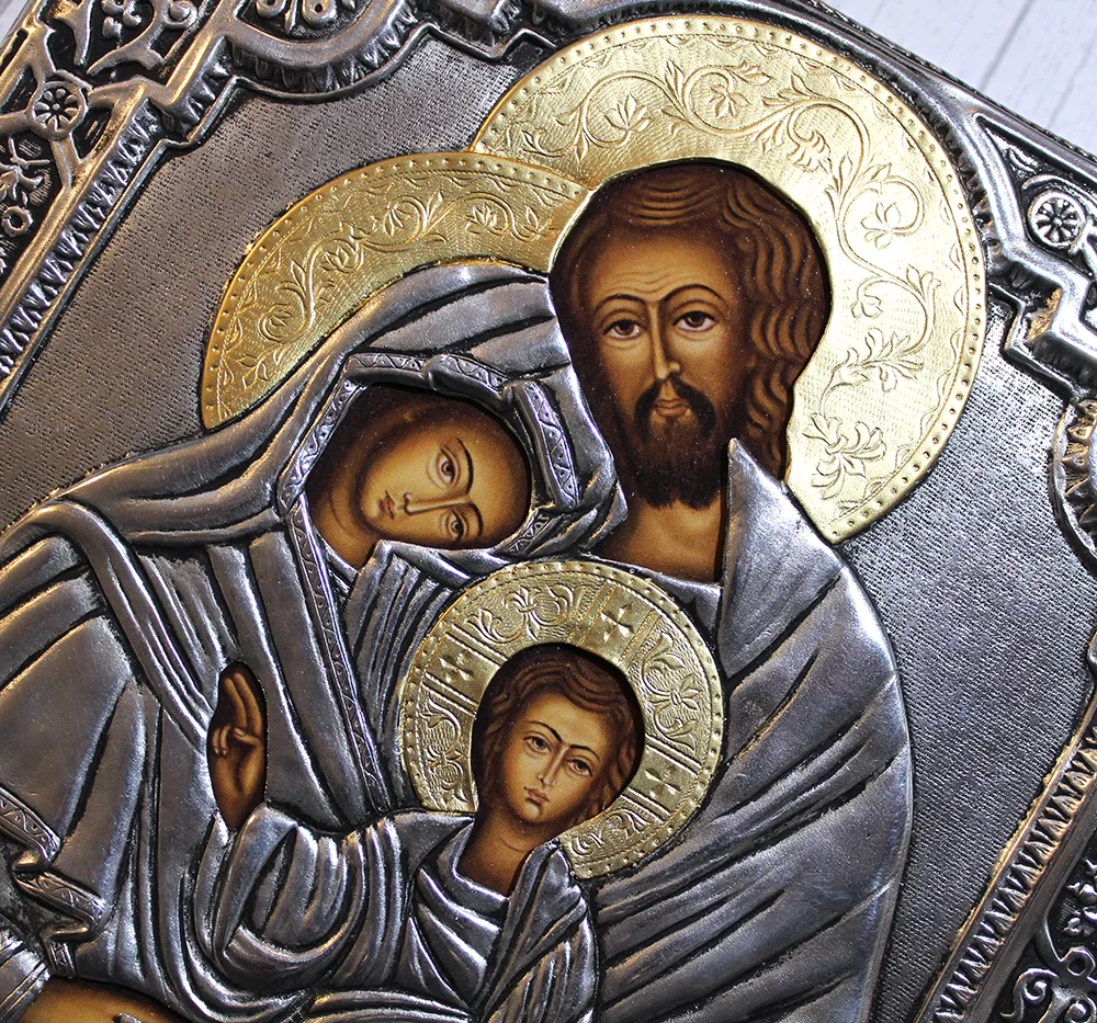 Ikona Święta Rodzina 19x23cm