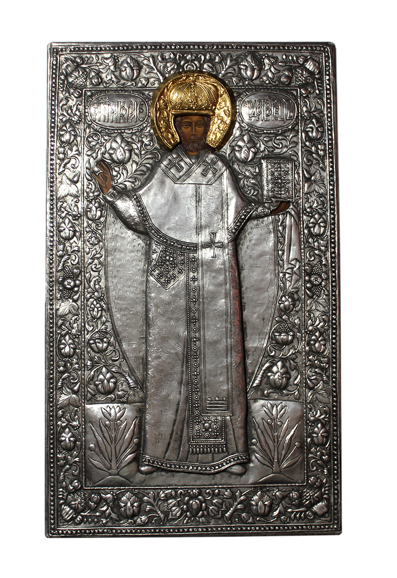 Ikona Święty Mikołaj 31,5x53