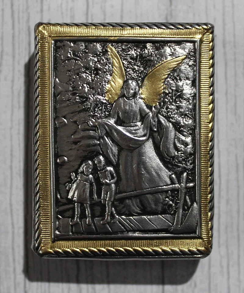 Mini ikona Anioł Stróż 5x6,5