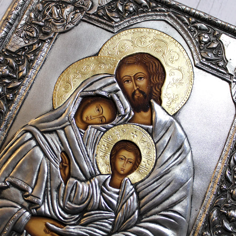 Ikona Święta Rodzina 21,5x26,5